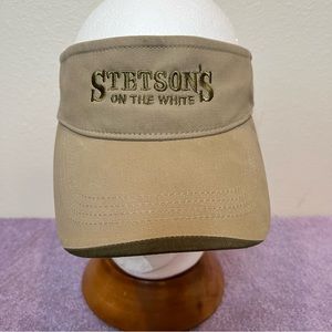 Stetson’s On The White By Falcon Headgear Sun Visor Hat OS